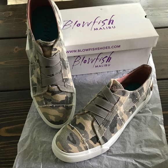 blowfish camouflage shoes